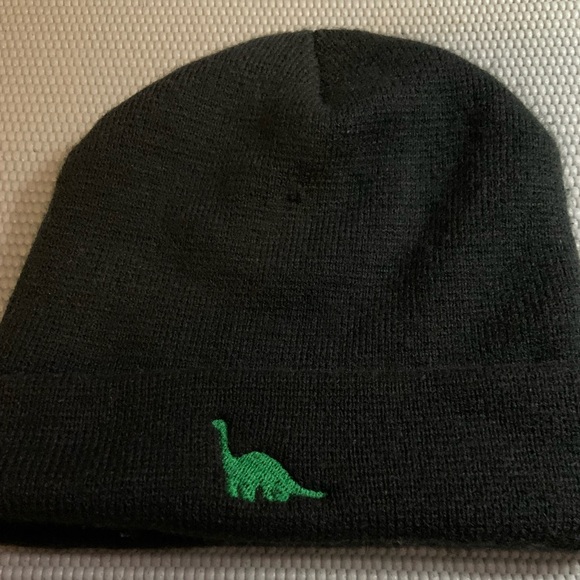 George Other - George Dinosaur Embroidered Beanie o/s Black Green